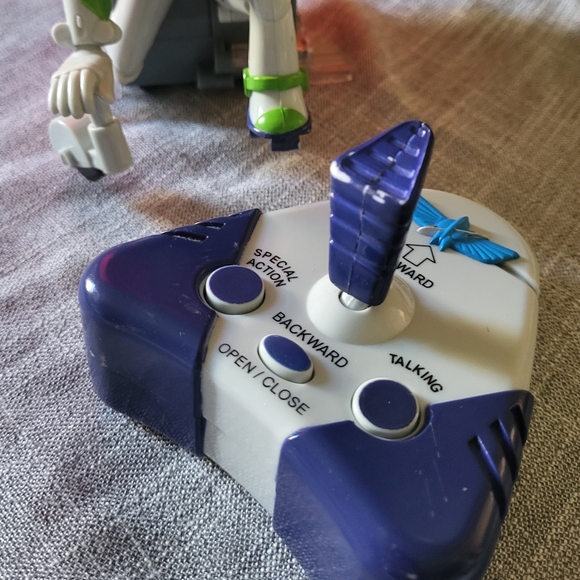 Buzz Lightyear Toyco RARE RC Traffic Cone Toy! Works no movement - Picture 7 of 11